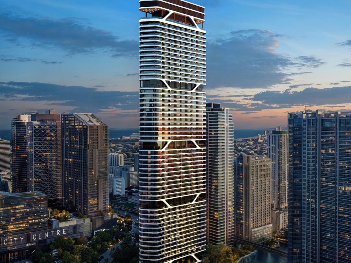 تصوّر معماري لمشروع Bugatti Residences Miami