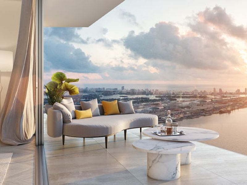 تصوّر معماري لمشروع Baccarat Residences Miami — صورة 3 من 6
