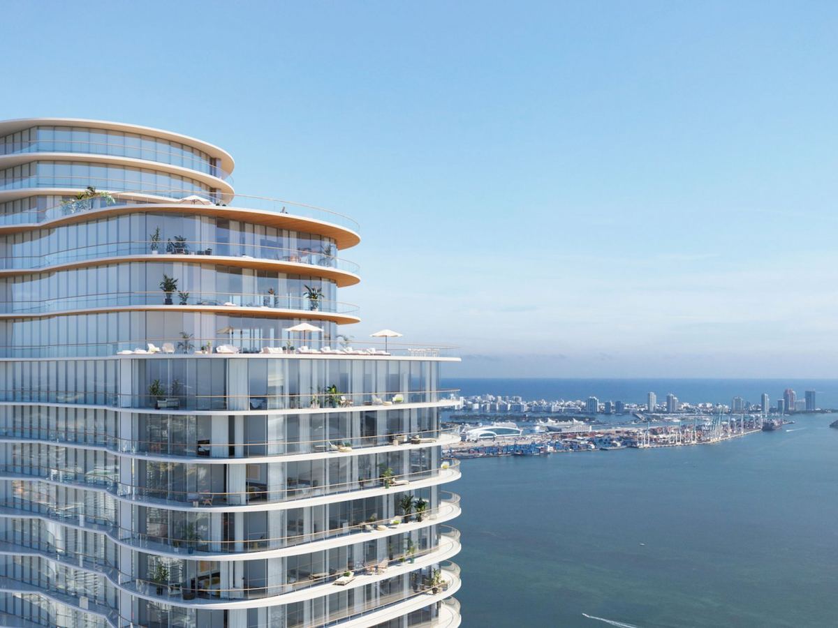 تصوّر معماري لمشروع Cipriani Residences Miami — صورة 1 من 6