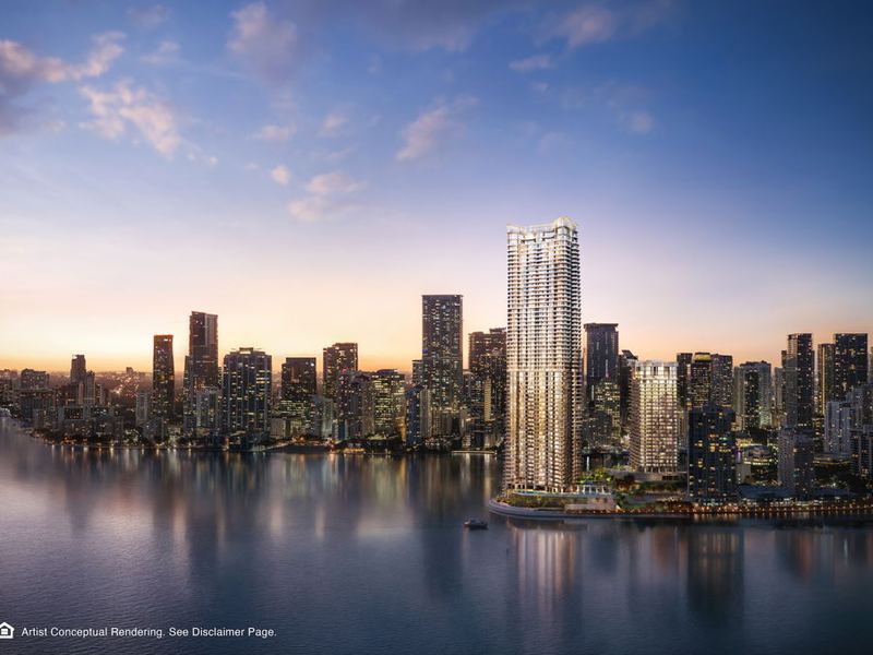 تصوّر معماري لمشروع The Residences at Mandarin Oriental, Miami — صورة 2 من 6