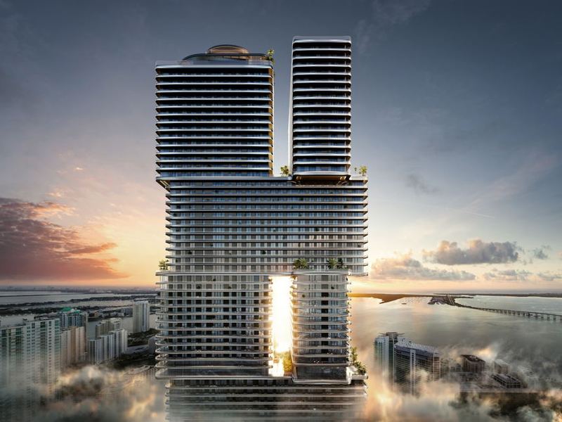 تصوّر معماري لمشروع Mercedes-Benz Places, Miami — صورة 2 من 6