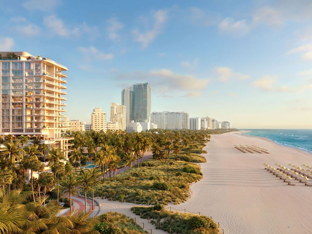 تصوّر معماري لمشروع The Ritz-Carlton Residences, South Beach — صورة 2 من 6