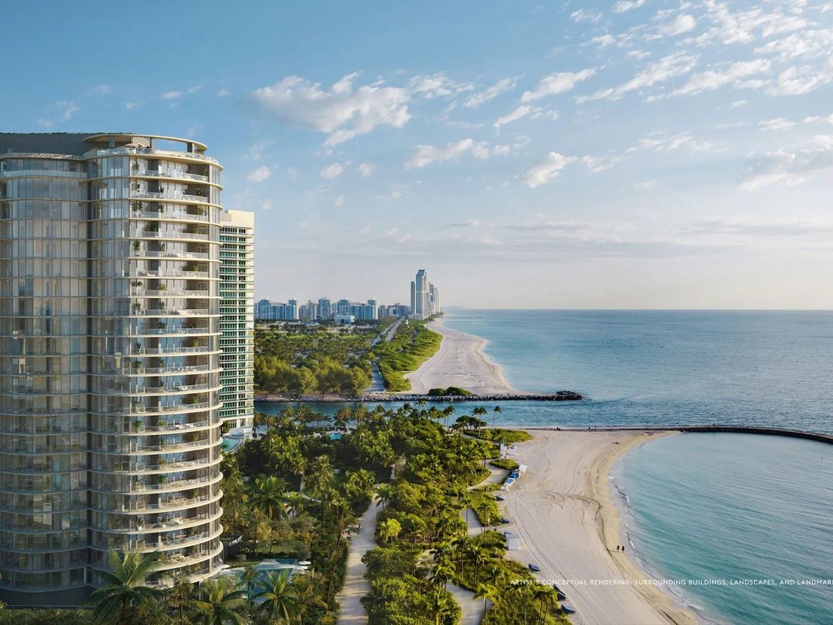 تصوّر معماري لمشروع Rivage Bal Harbour — صورة 1 من 6
