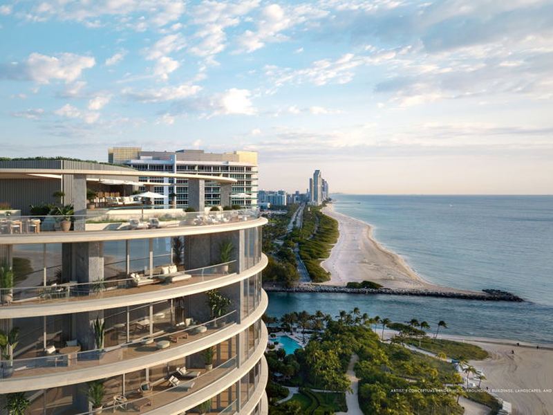 تصوّر معماري لمشروع Rivage Bal Harbour — صورة 2 من 6