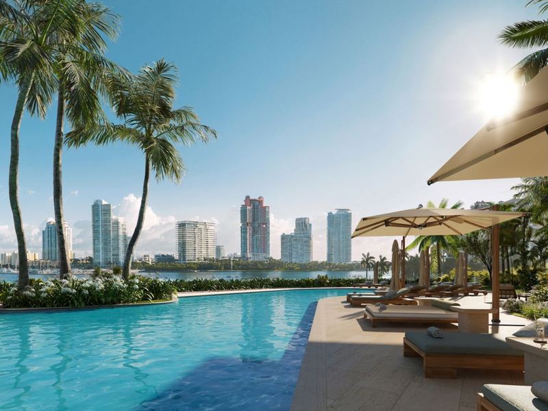 تصوّر معماري لمشروع The Residences at Six Fisher Island — صورة 3 من 6