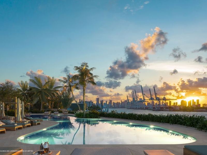 تصوّر معماري لمشروع The Residences at Six Fisher Island — صورة 5 من 6