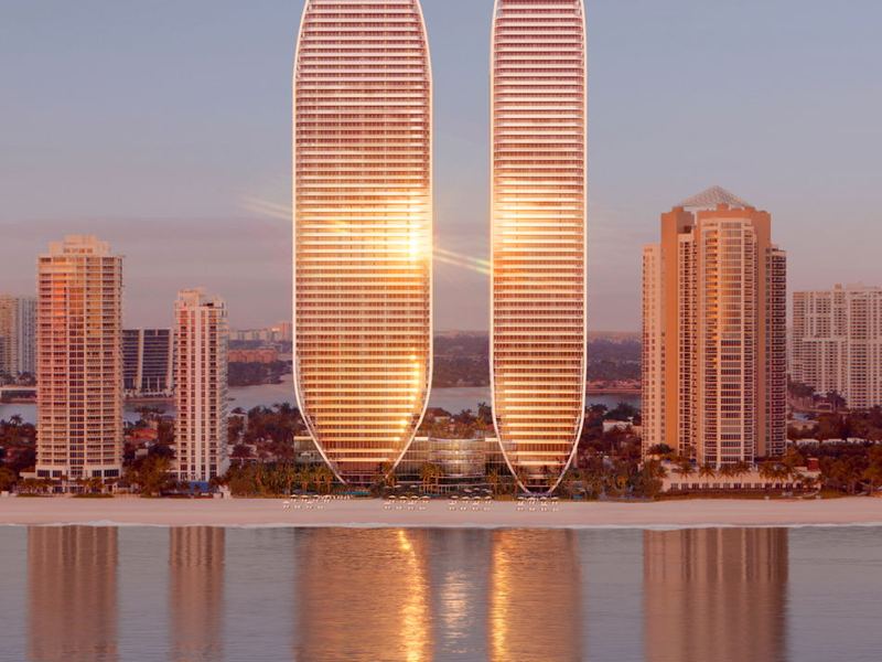 تصوّر معماري لمشروع The St. Regis Residences, Sunny Isles Beach — صورة 3 من 6