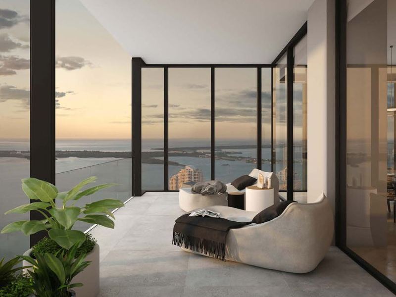 تصوّر معماري لمشروع Waldorf Astoria Residences Miami — صورة 3 من 6